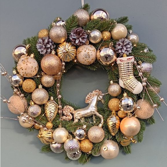 Вінок новорічний № 1