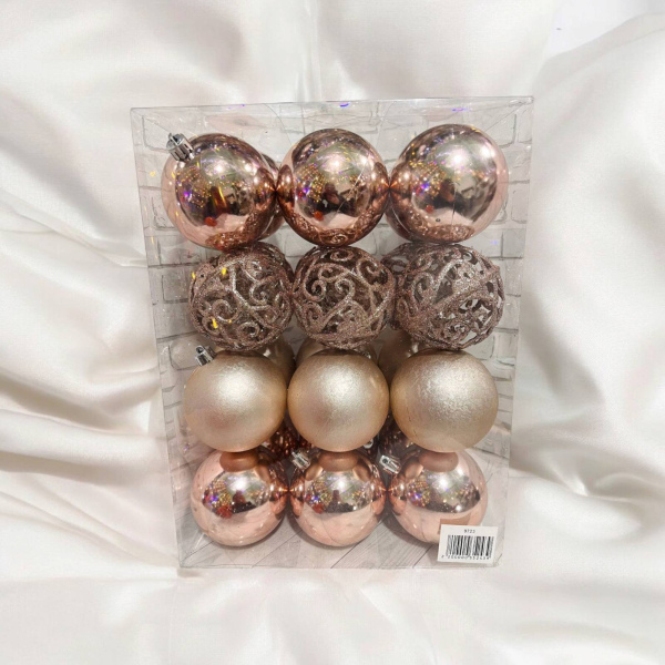 Набір куль 8см Упаковка 24шт. 