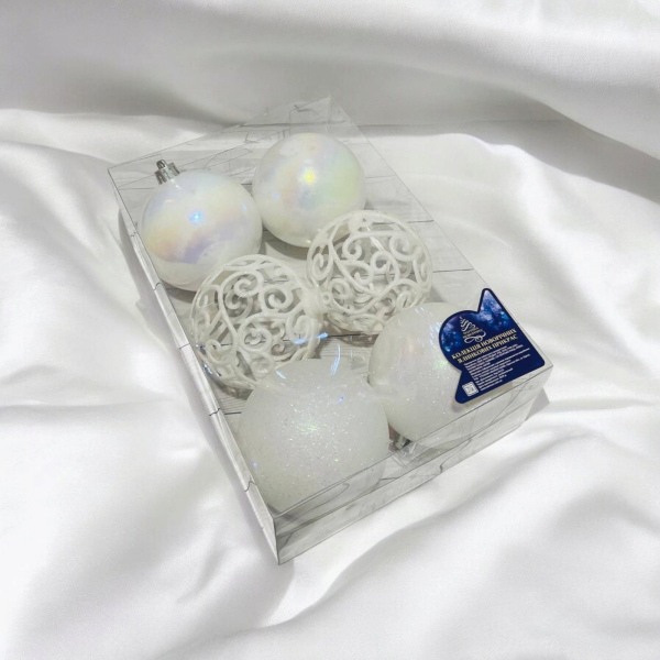 Набір куль  Діаметр 8см Кількість в уп 6шт.